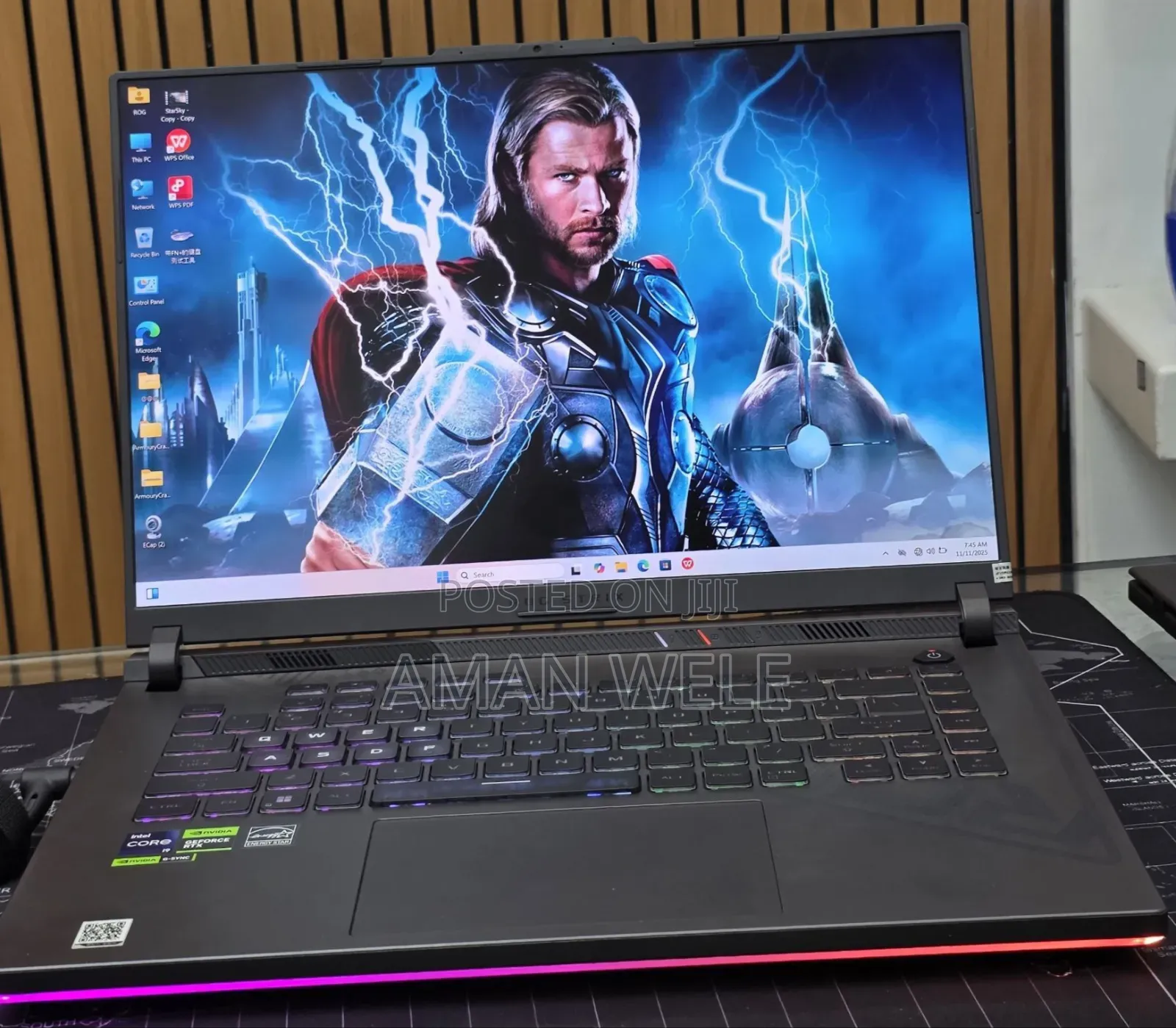 New Laptop Asus ROG Strix G15 16GB Intel Core I9 SSD 1T