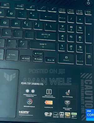 New Laptop Asus TUF Gaming A15 16GB Intel Core I7 SSD 512GB