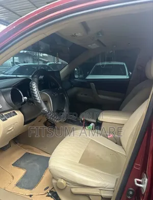 Toyota Highlander 2008 Burgundy