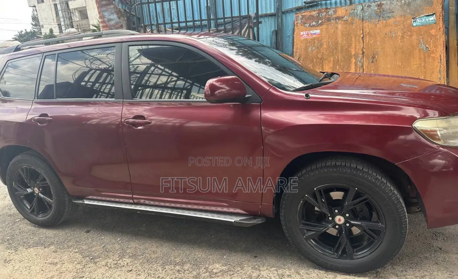 Toyota Highlander 2008 Burgundy