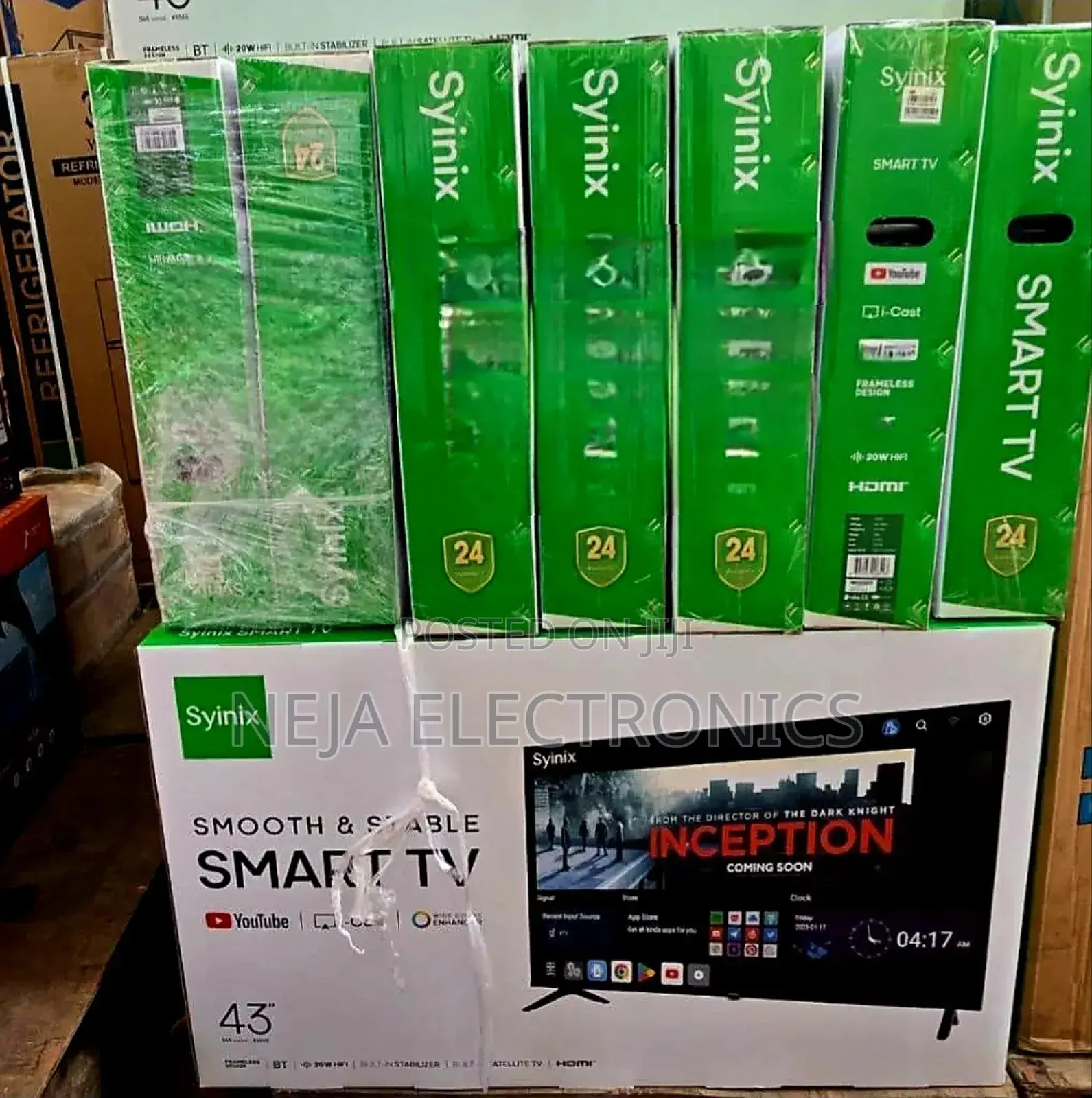 Syinix Tv 43in Smart Tv Deliver