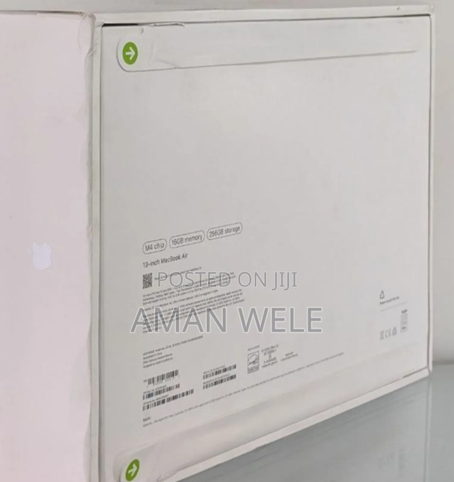 New Laptop Apple MacBook Air 2022 M2 16GB Apple M4 SSD 256GB