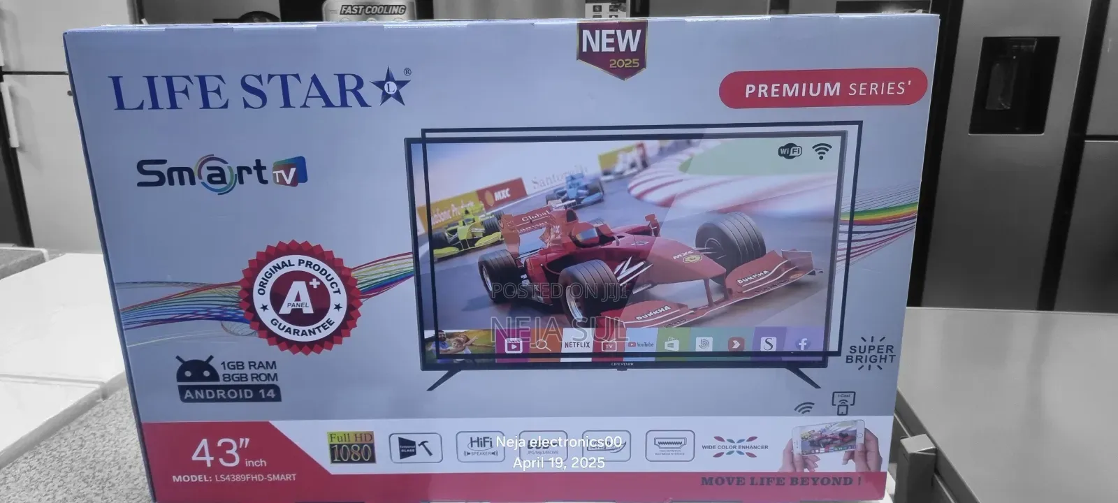 Tv 43in Lifestar Smart Tv Delivery
