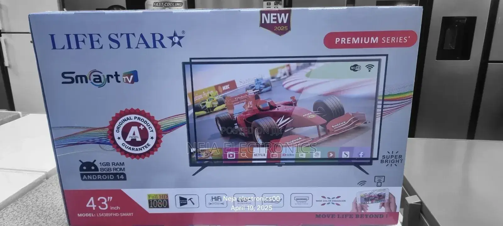 Tv Lifestar 43in Smart Tv Delivery