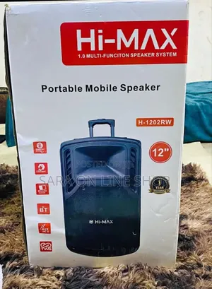 Photo - Hi-Max Speaker Orignal 12inch New Model Free Delivery