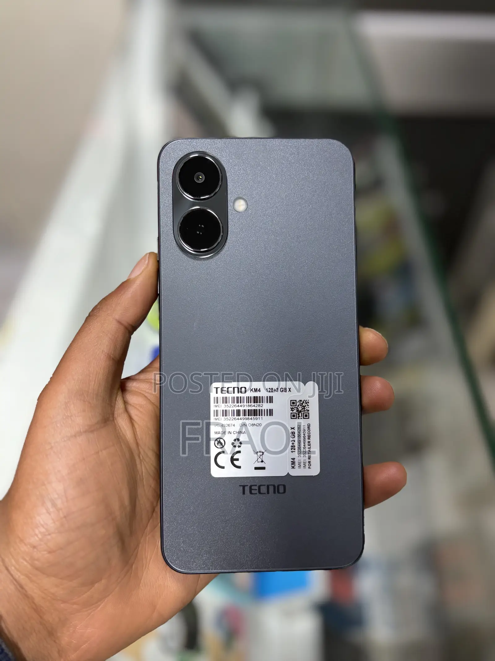 New Tecno Pop 10 128 GB Gray