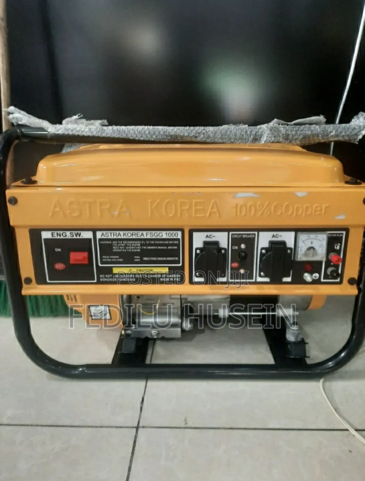  Astra Korea Generator 2,000 Watt
ነዳጅ ቆጣቢ