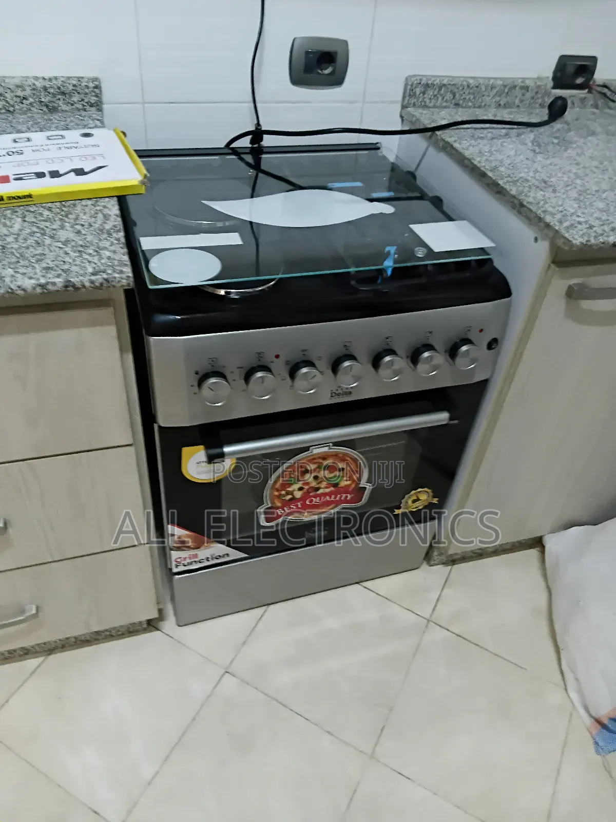 Standing Oven 60+60 Ove Stainless Steel