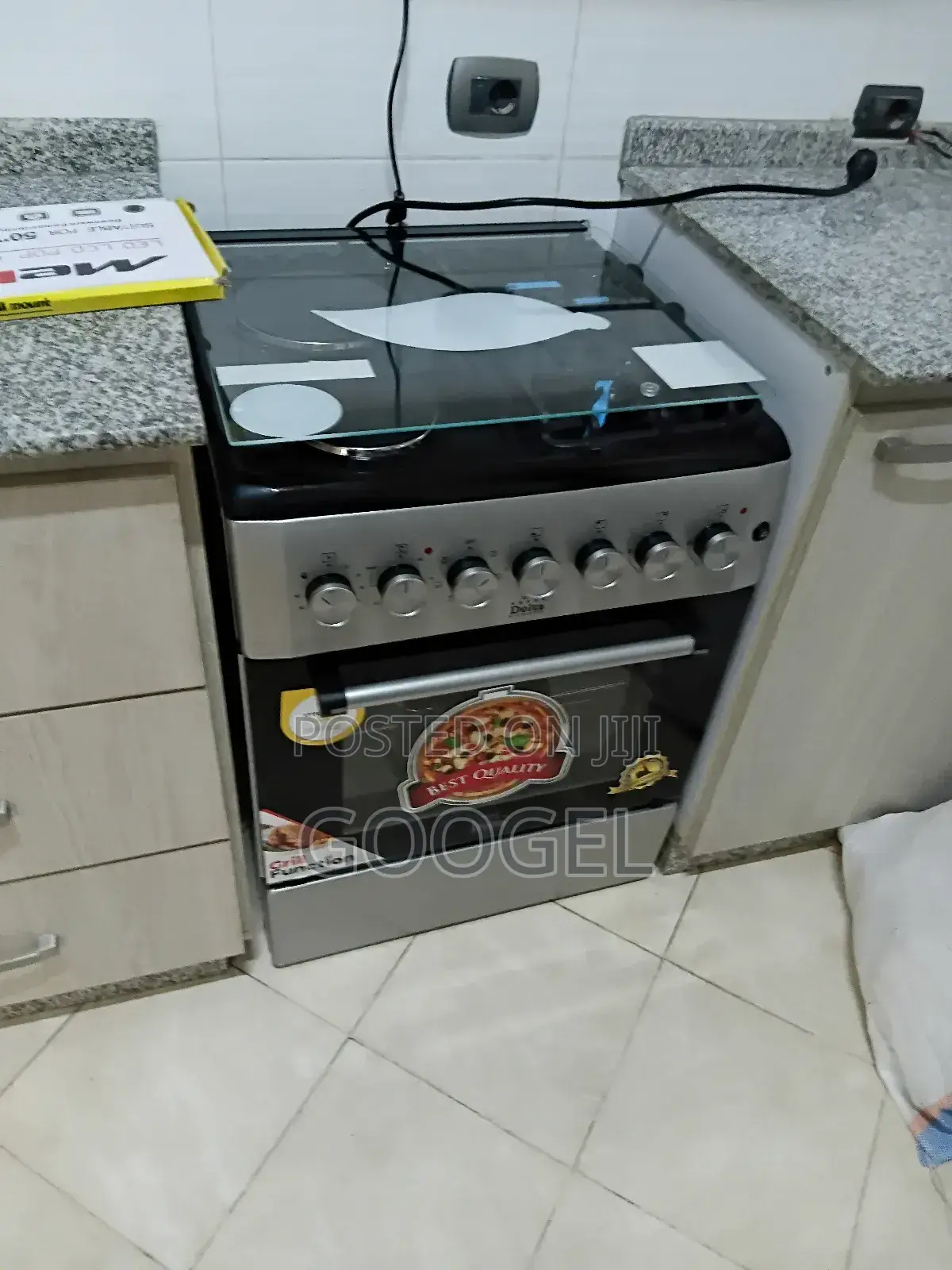 Standing Oven 60+60 Ove Stainless Steel