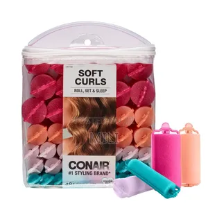 Photo - Conair Soft Curls Roll, Set Sleep Foam Hair Roller