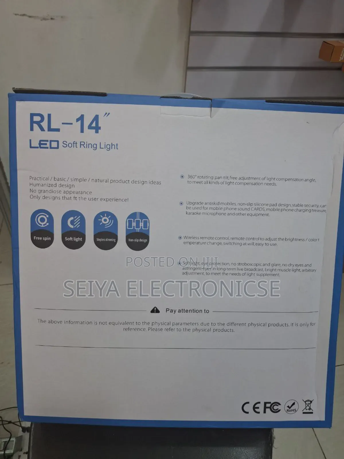 Rl-14 Inches Ring Light