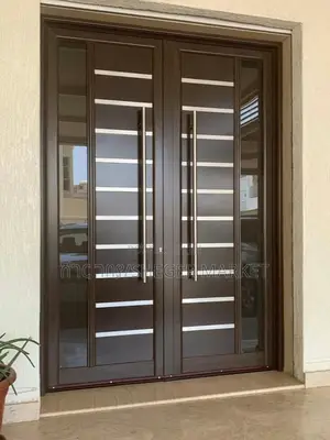 Crown Door Made of Natural Stone Wood Fiber.Water,Termite Fire Proof