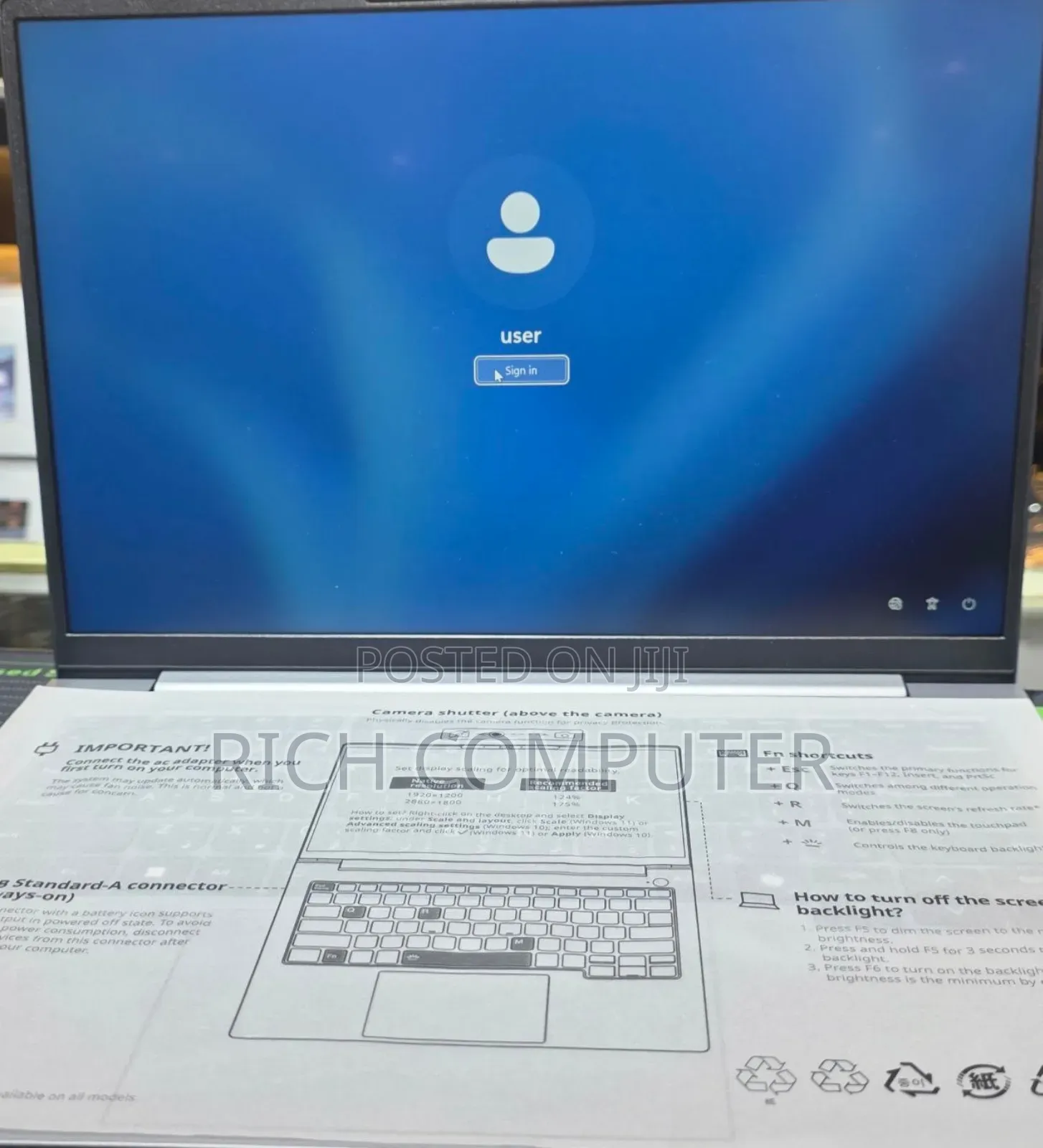 New Laptop Lenovo ThinkBook 13 16GB Intel Core Ultra 7 SSD 512GB