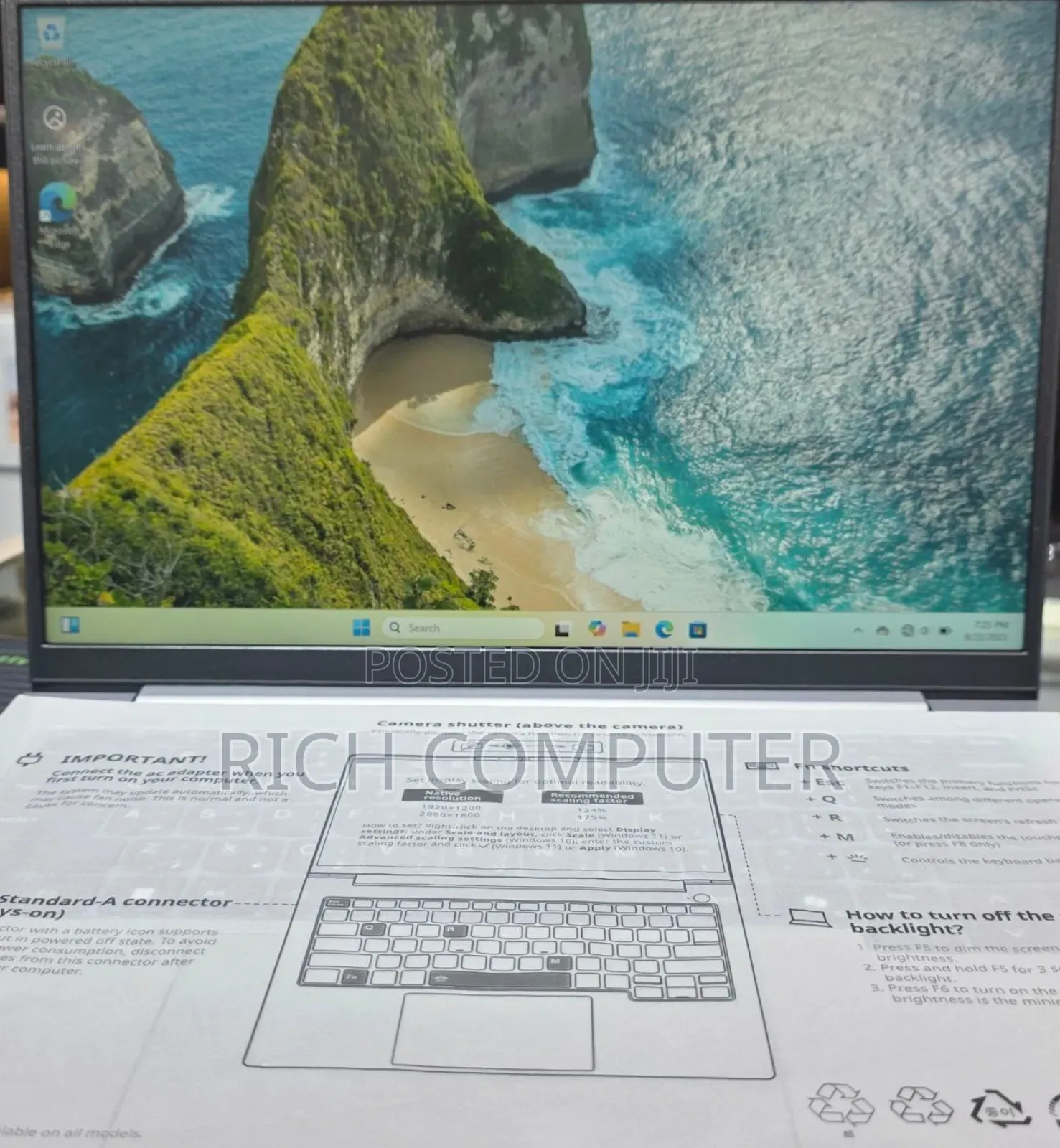 New Laptop Lenovo ThinkBook 13 16GB Intel Core Ultra 7 SSD 512GB