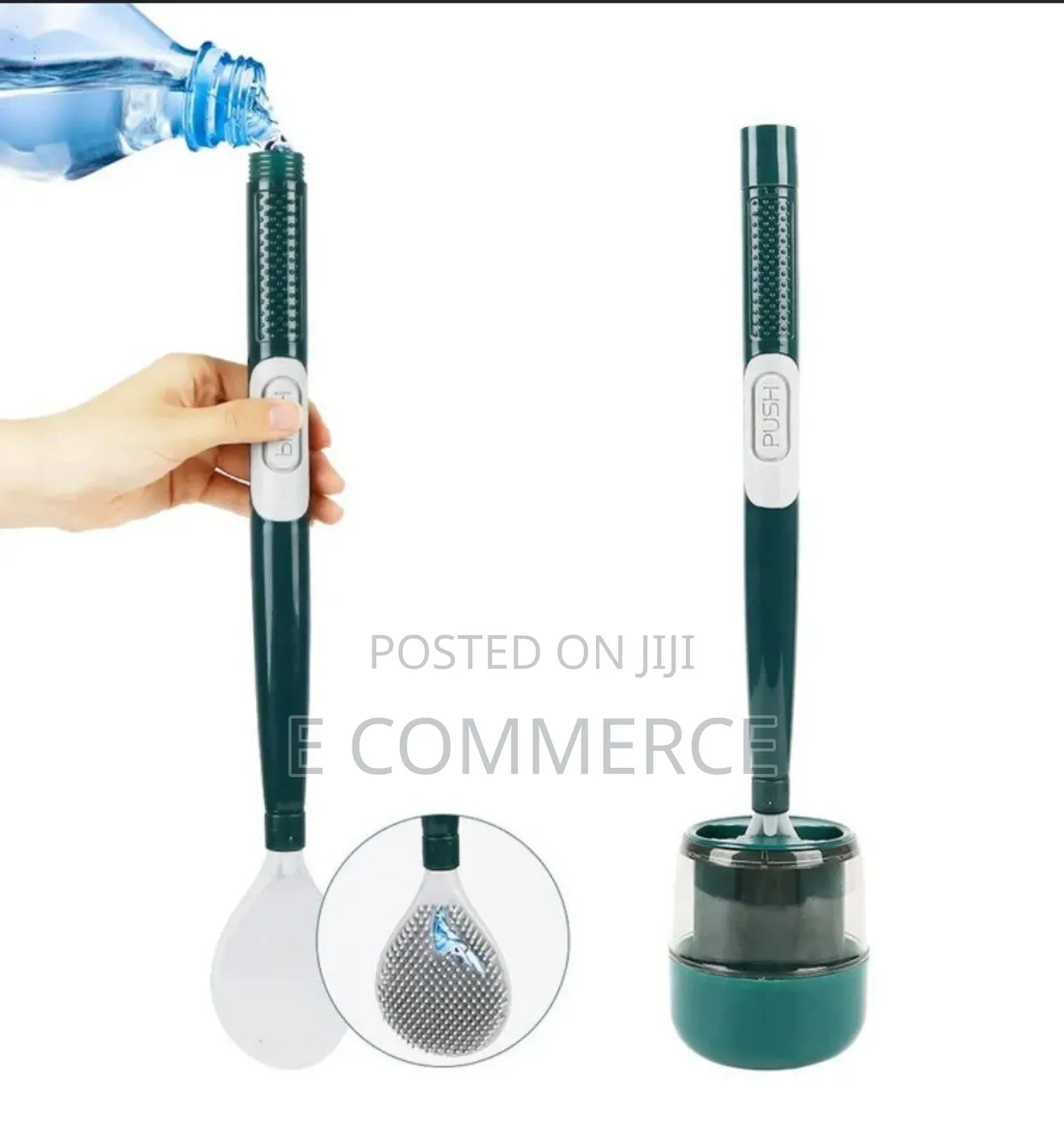 Toilet Cleaning Silicon Brush