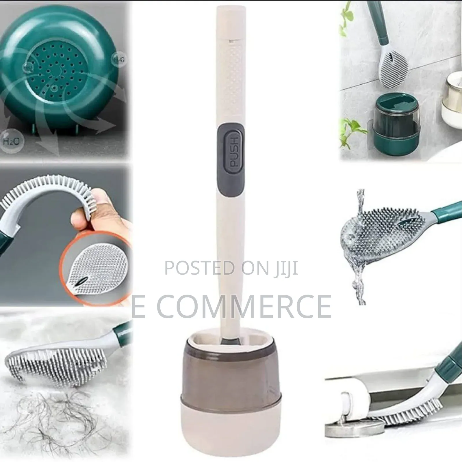 Toilet Cleaning Silicon Brush