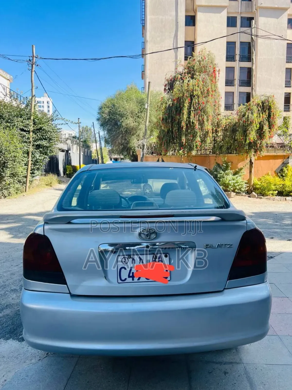Toyota Platz 2005 Gray