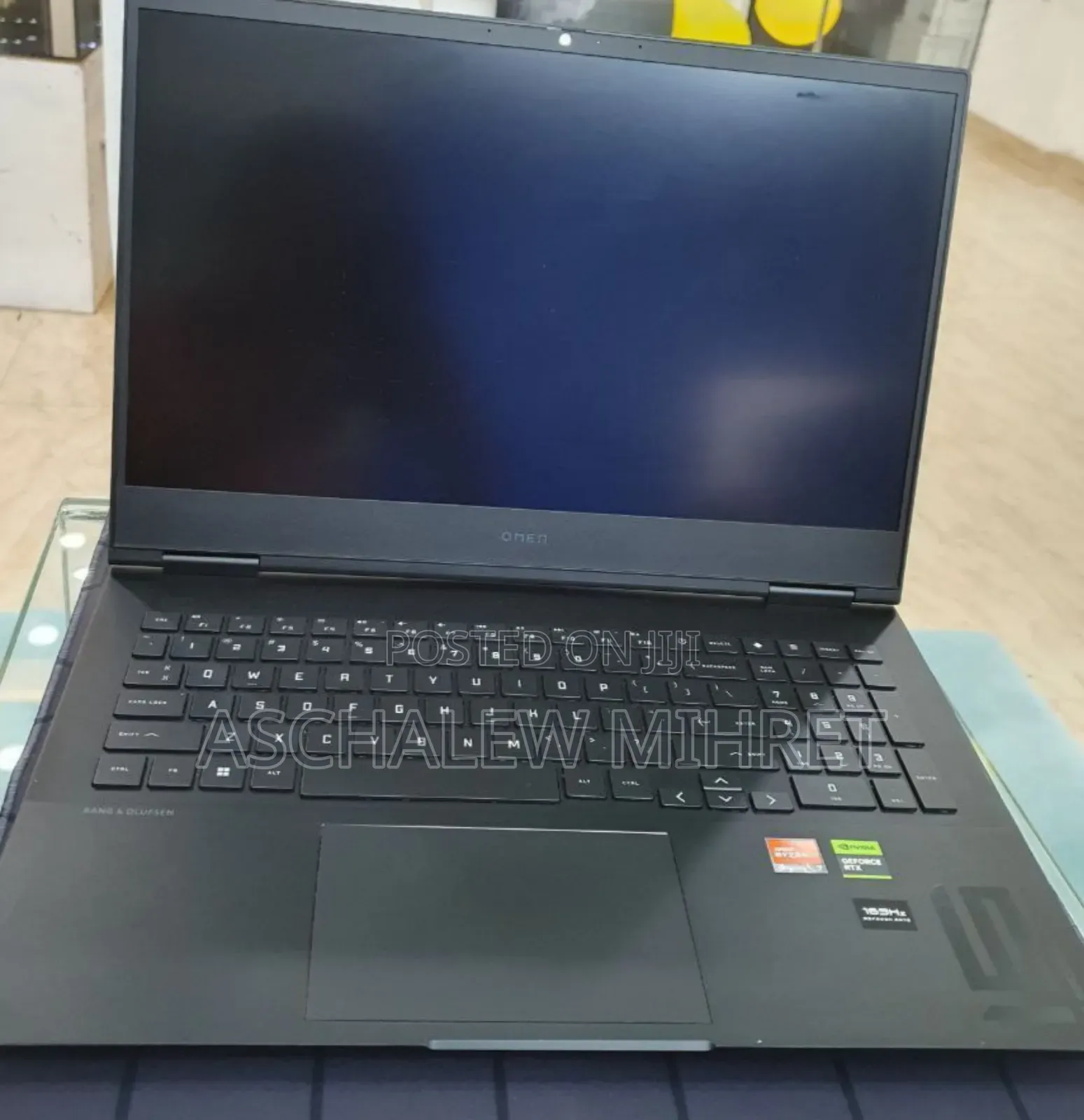 New Laptop HP Omen 16 16GB AMD Ryzen 7 SSD 1T