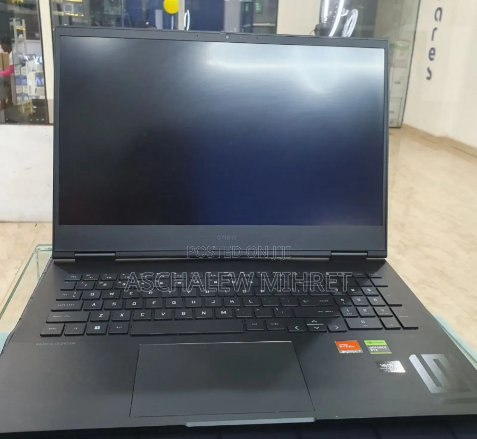 New Laptop HP Omen 16 16GB AMD Ryzen 7 SSD 1T