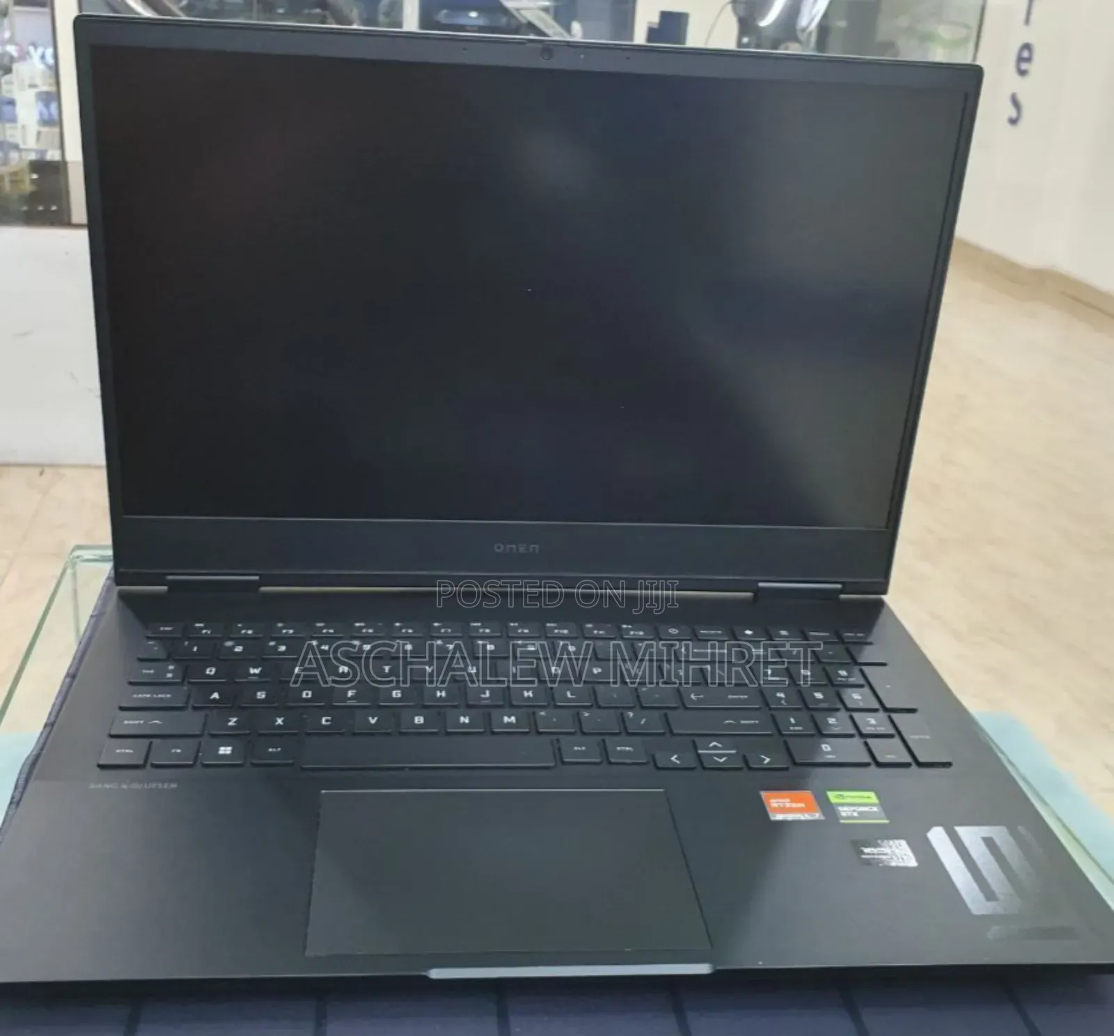 New Laptop HP Omen 16 16GB AMD Ryzen 7 SSD 1T