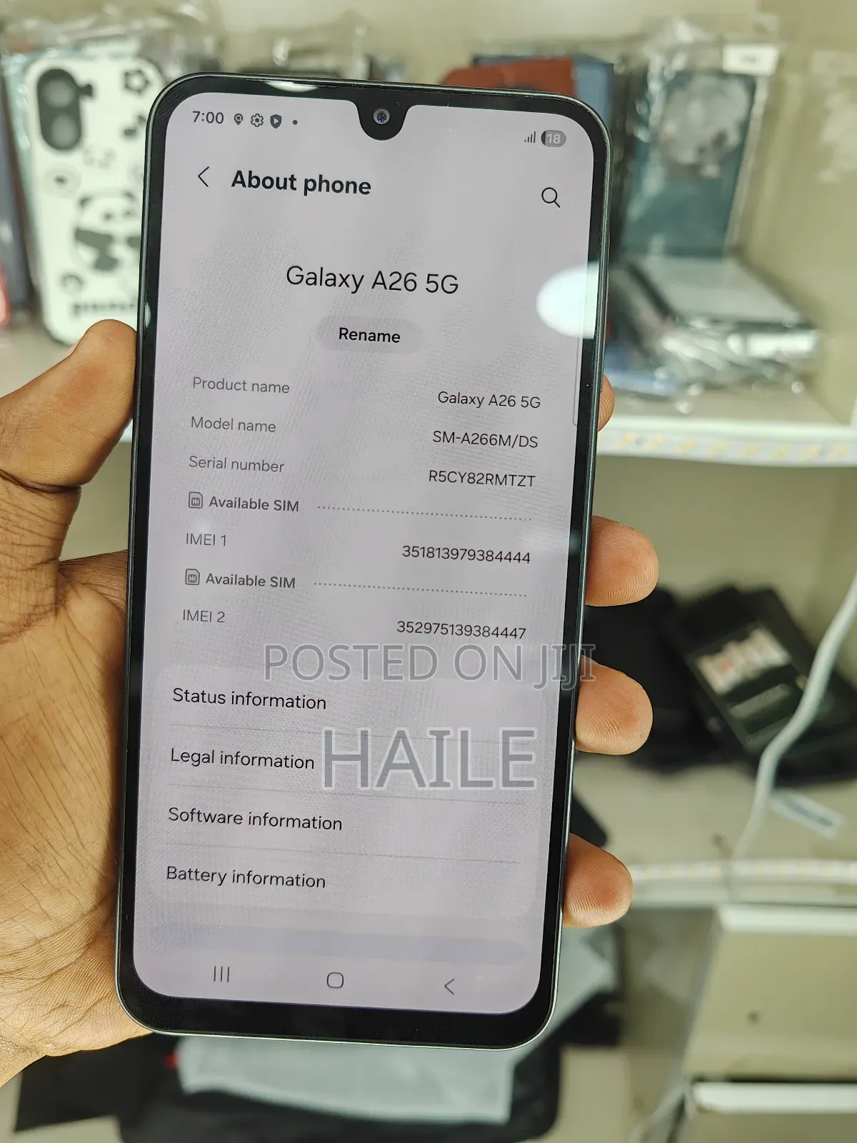 New Samsung Galaxy A26 256 GB