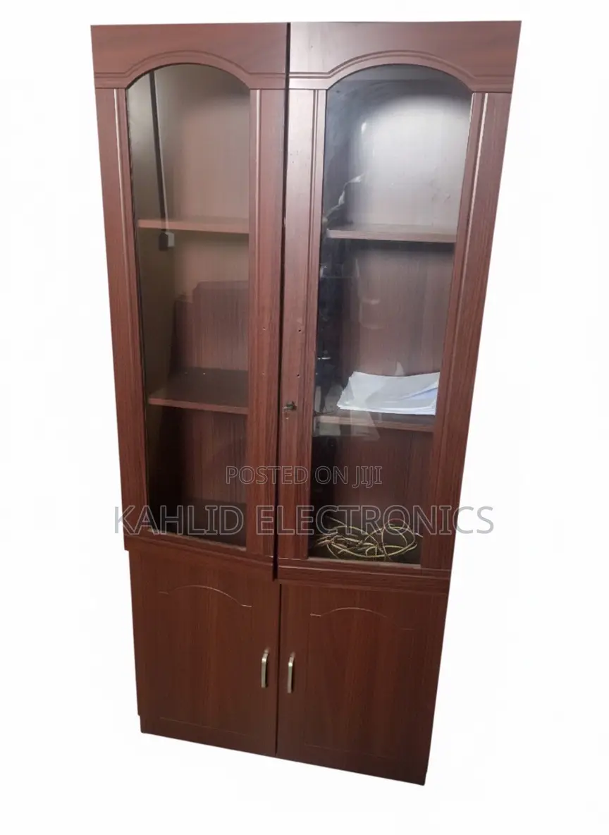 Office Shelf Imported High Quality Two Door Shelf Size 185*80*40 Cm