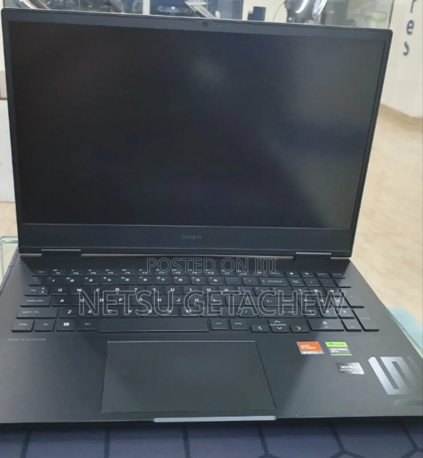 New Laptop HP Omen 16 16GB AMD Ryzen 7 SSD 1T