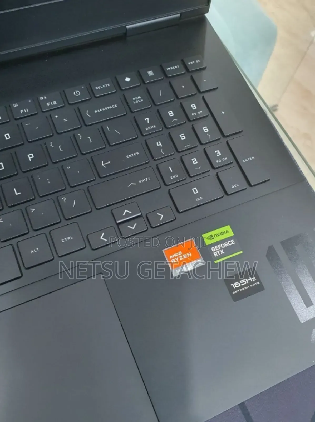 New Laptop HP Omen 16 16GB AMD Ryzen 7 SSD 1T