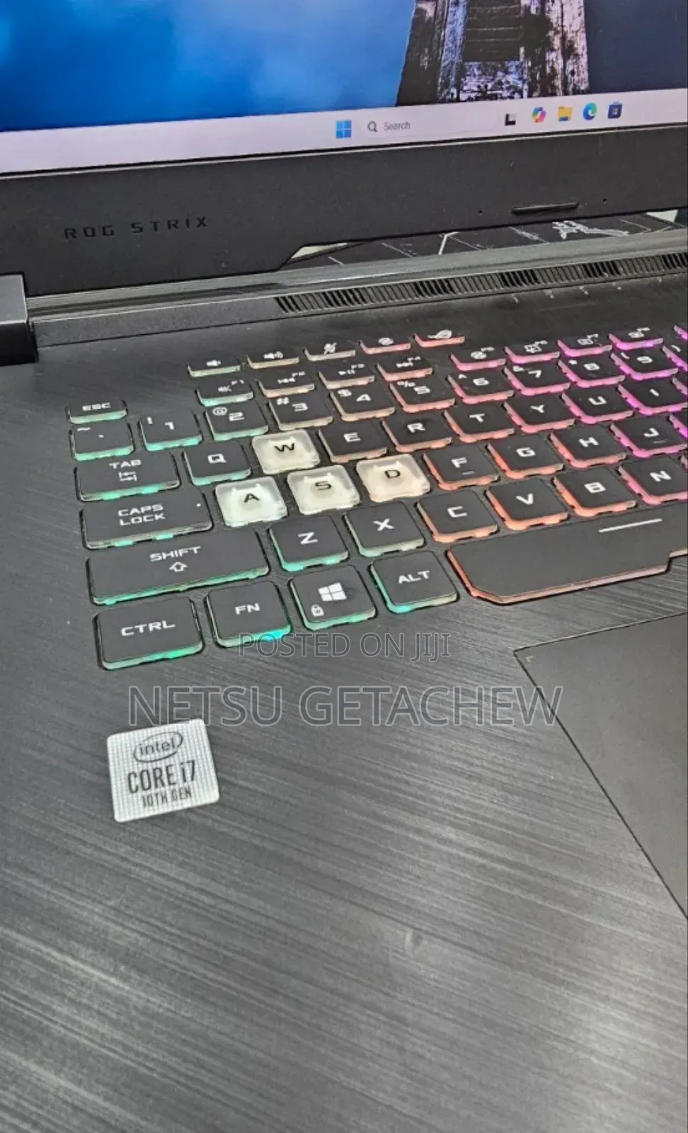 New Laptop Asus ROG Strix G17 24GB Intel Core I7 SSD 1T