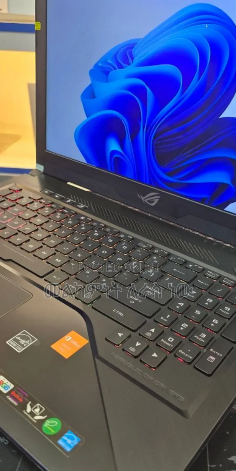 New Laptop Asus ROG Strix G15 16GB Intel Core I7 HDD+SSD 1T