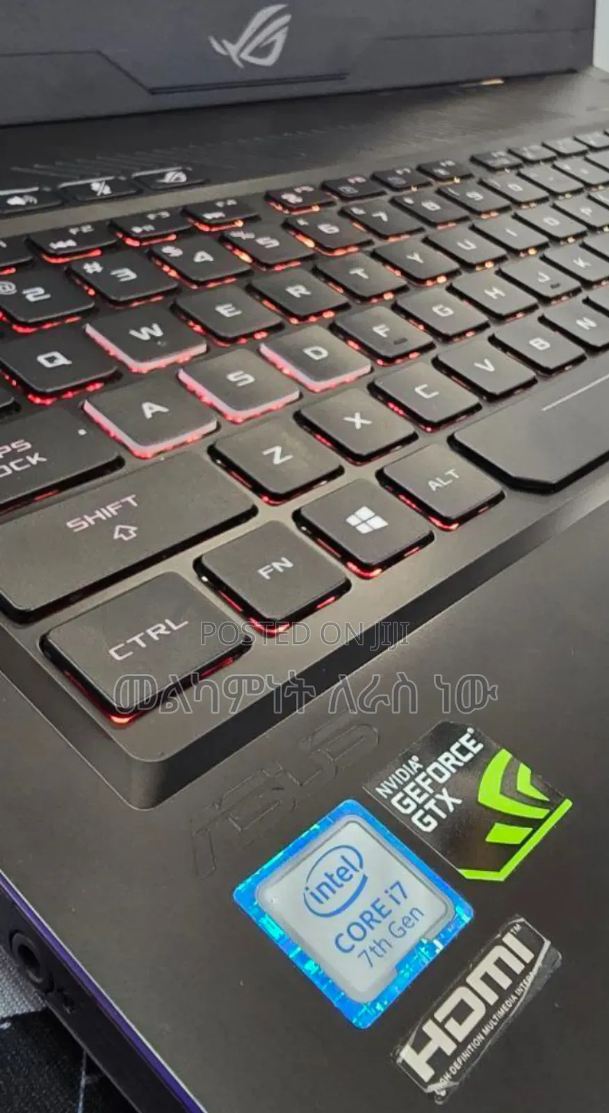 New Laptop Asus ROG Strix G15 16GB Intel Core I7 HDD+SSD 1T