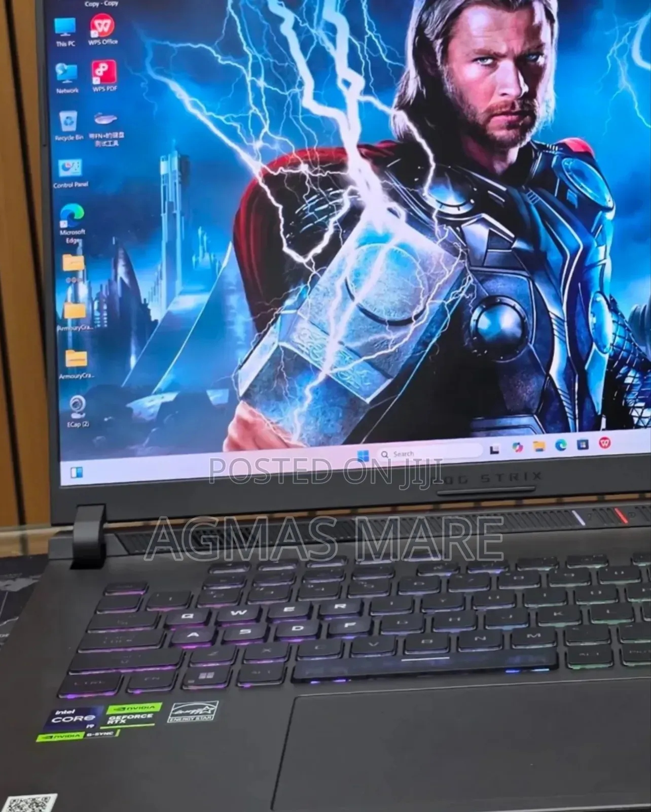 New Laptop Asus ROG Strix G16 G614 16GB Intel Core i9 SSD 1T