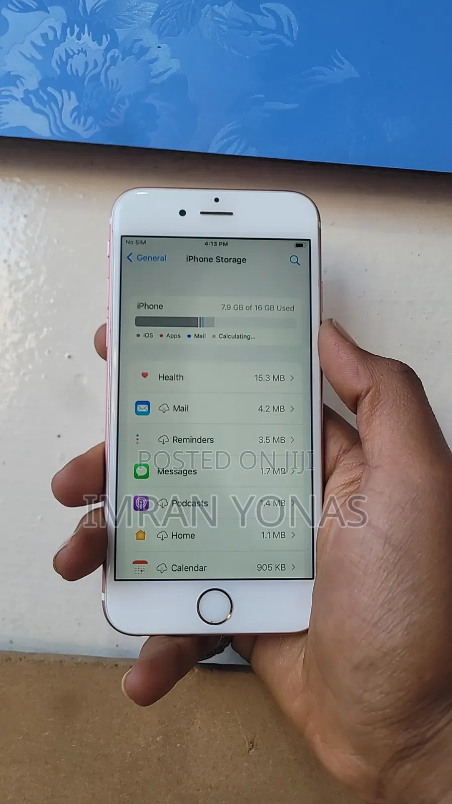 Apple iPhone 6s 16 GB Rose Gold