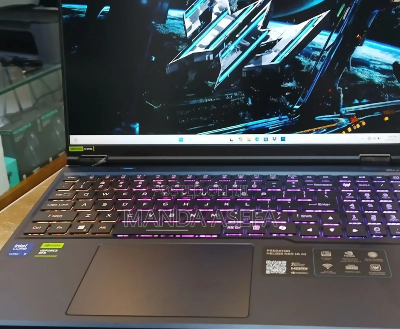 New Laptop Acer Predator Helios Neo 16 32GB Intel Core Ultra 9 SSD 1T