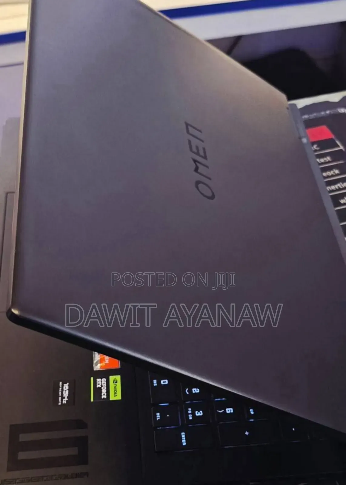 New Laptop HP Omen 16 16GB AMD Ryzen 7 SSD 1T