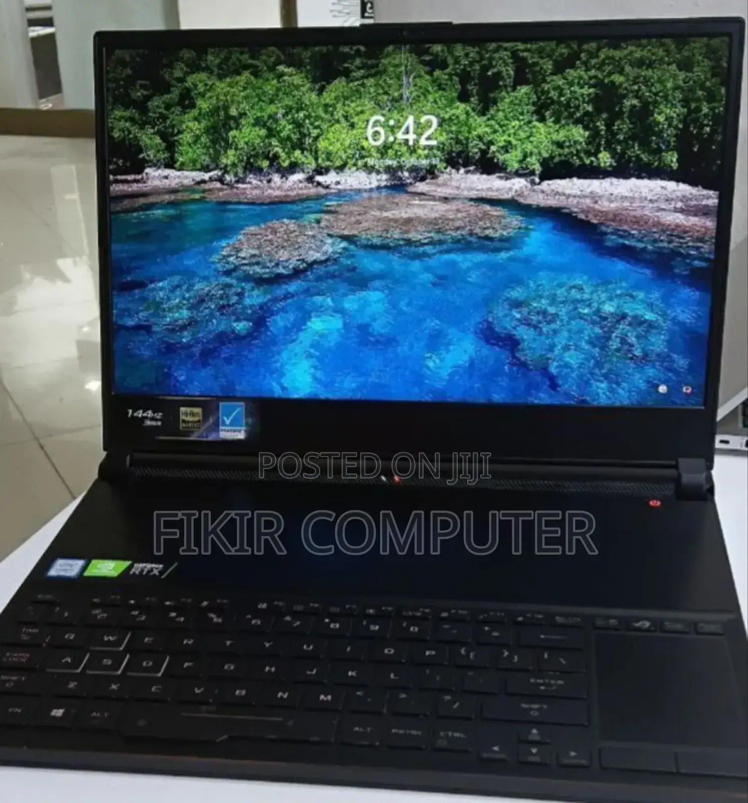 New Laptop Asus ROG Zephyrus G15 24GB Intel Core I7 SSD 2T