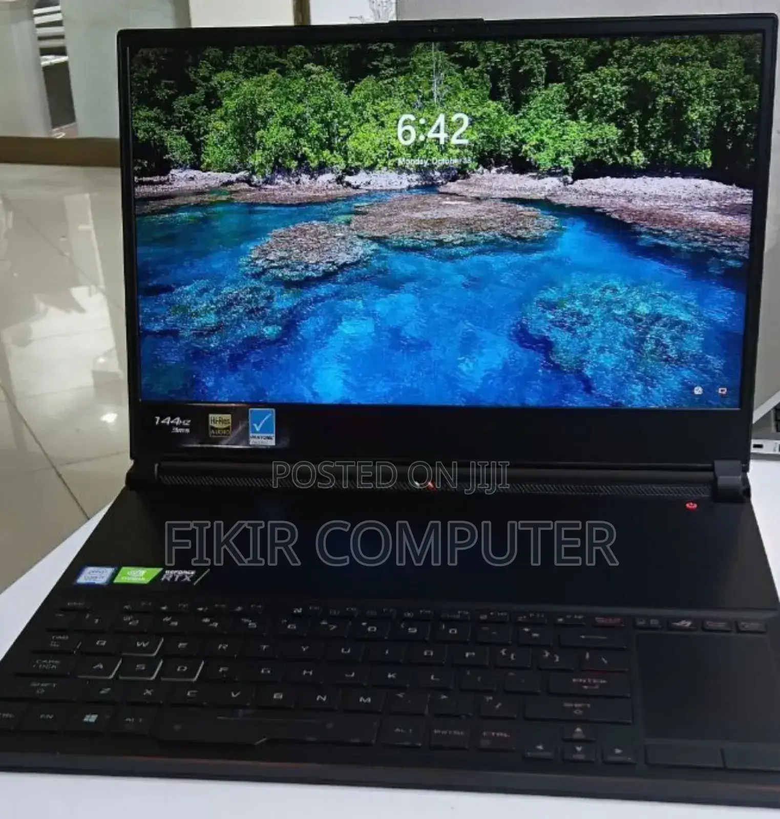 New Laptop Asus ROG Zephyrus G15 24GB Intel Core I7 SSD 2T