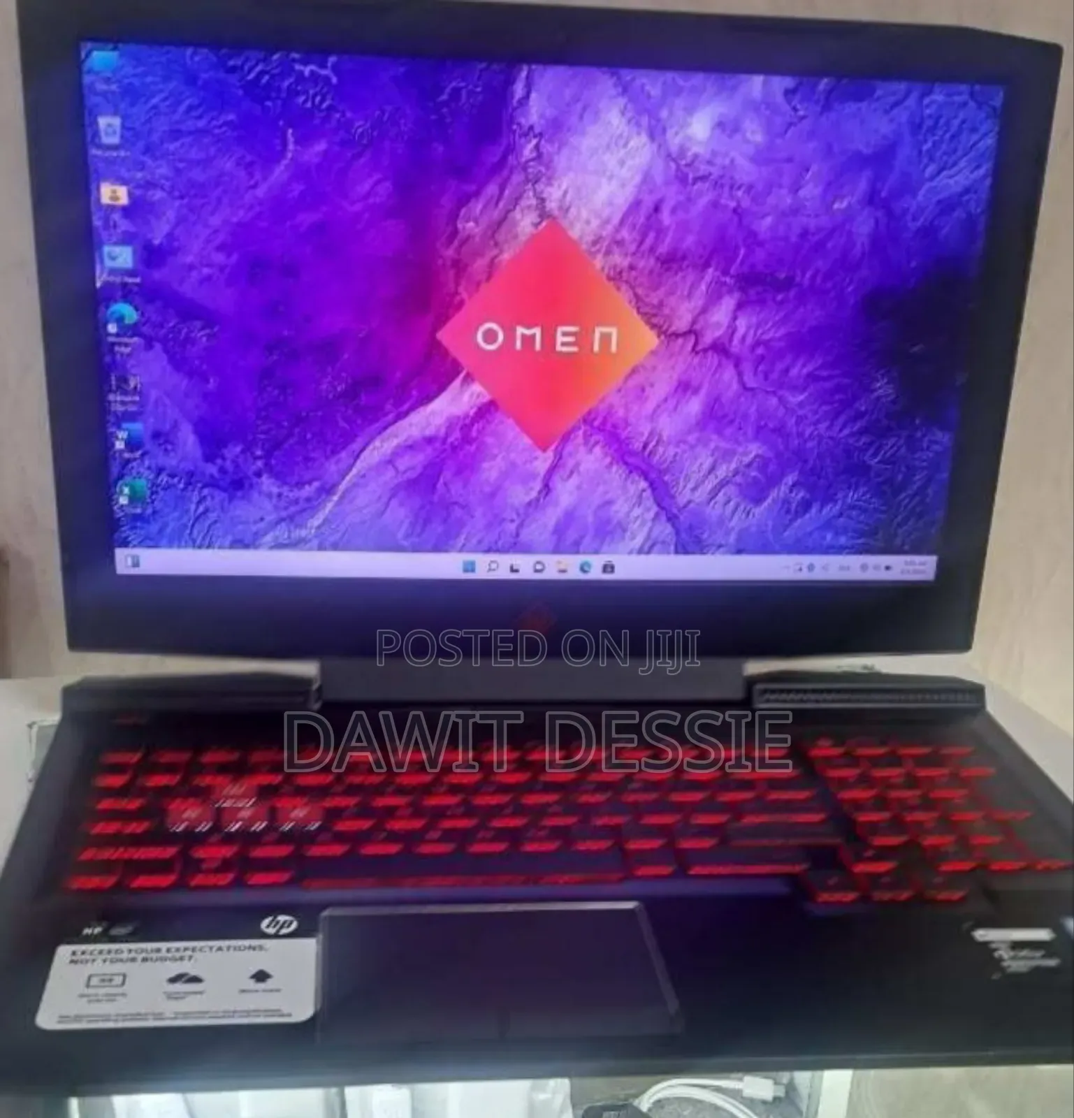 New Laptop HP Omen X 8GB Intel Core I7 SSD 128GB