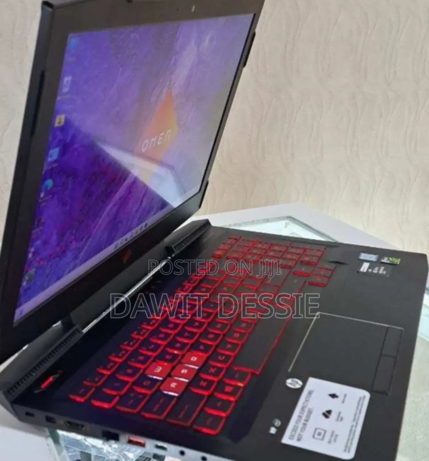 New Laptop HP Omen X 8GB Intel Core I7 SSD 128GB