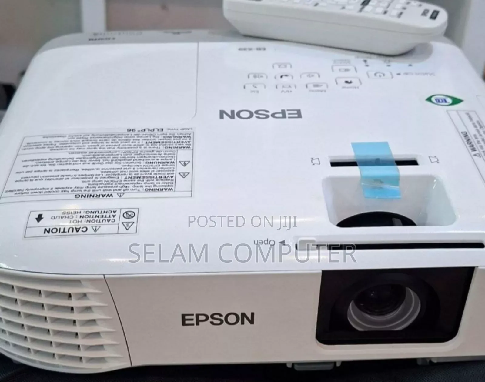 Brand New Epson Projector Has Remote and Bag Model Name: