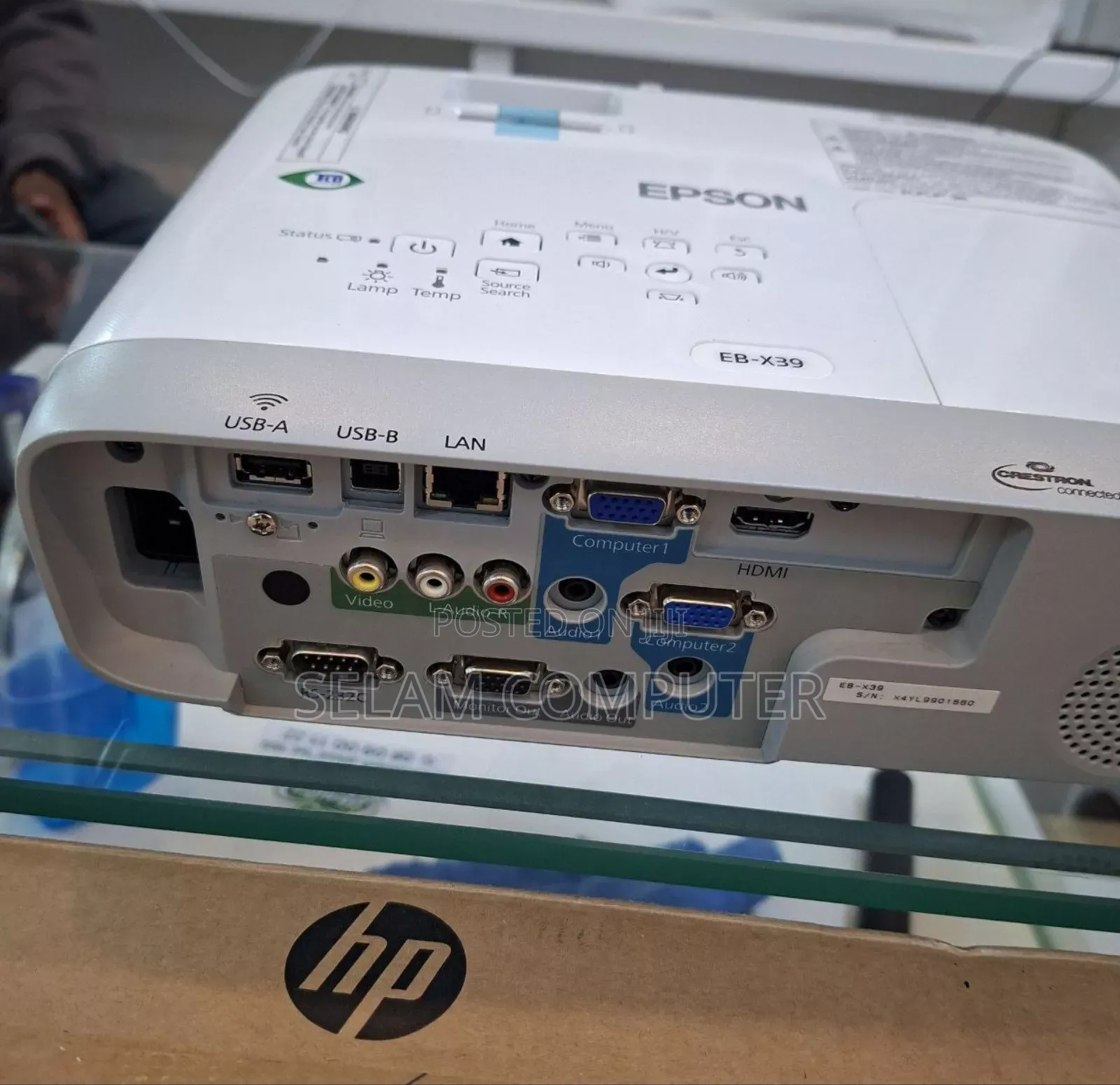 Brand New Epson Projector Has Remote and Bag Model Name: