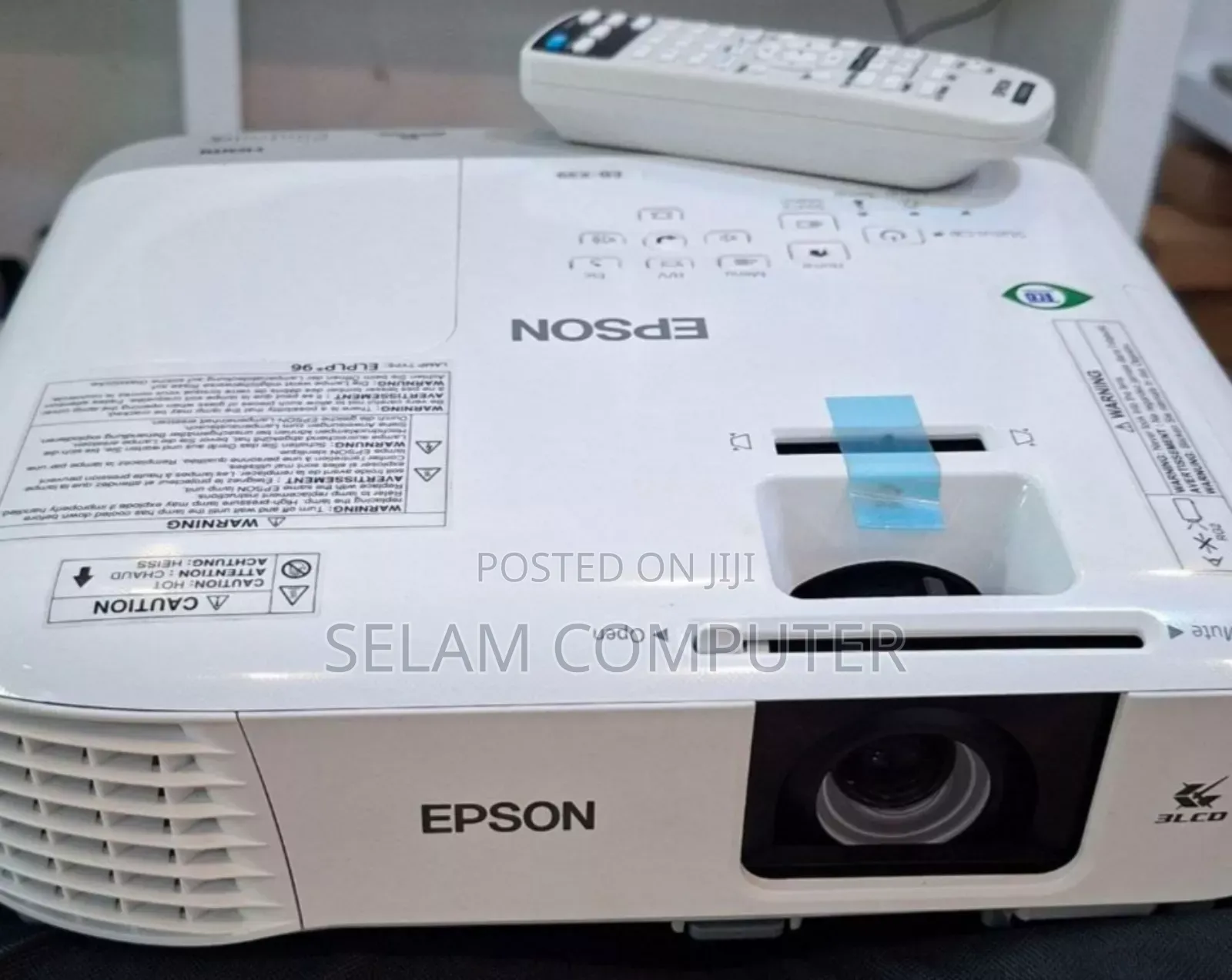 Brand New Epson Projector Has Remote and Bag Model Name: