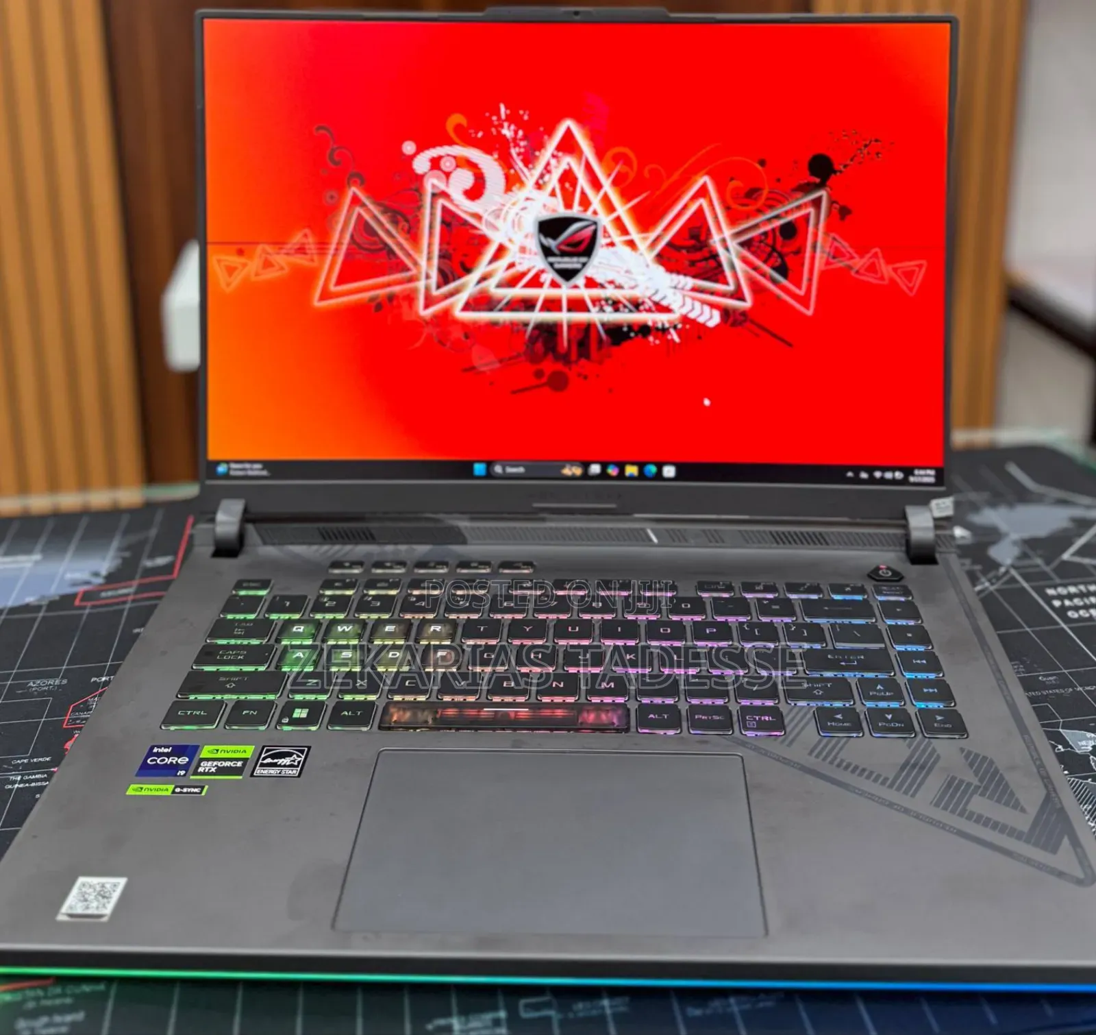 New Laptop Asus ROG Strix G15 16GB Intel Core i9 SSD 1T