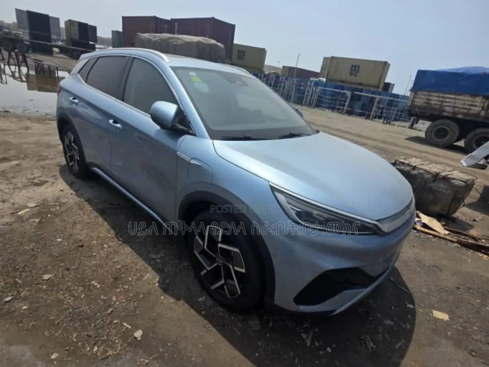 New BYD Yuan Plus 2025 Blue