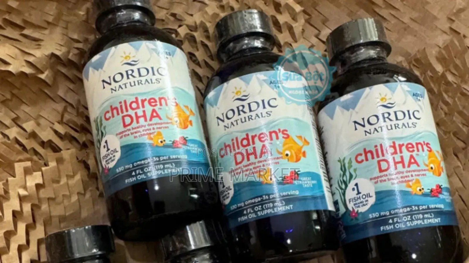 Nordic Natural Children Dha-Omega3 Fish Oil 119mlFor Brain Immunity