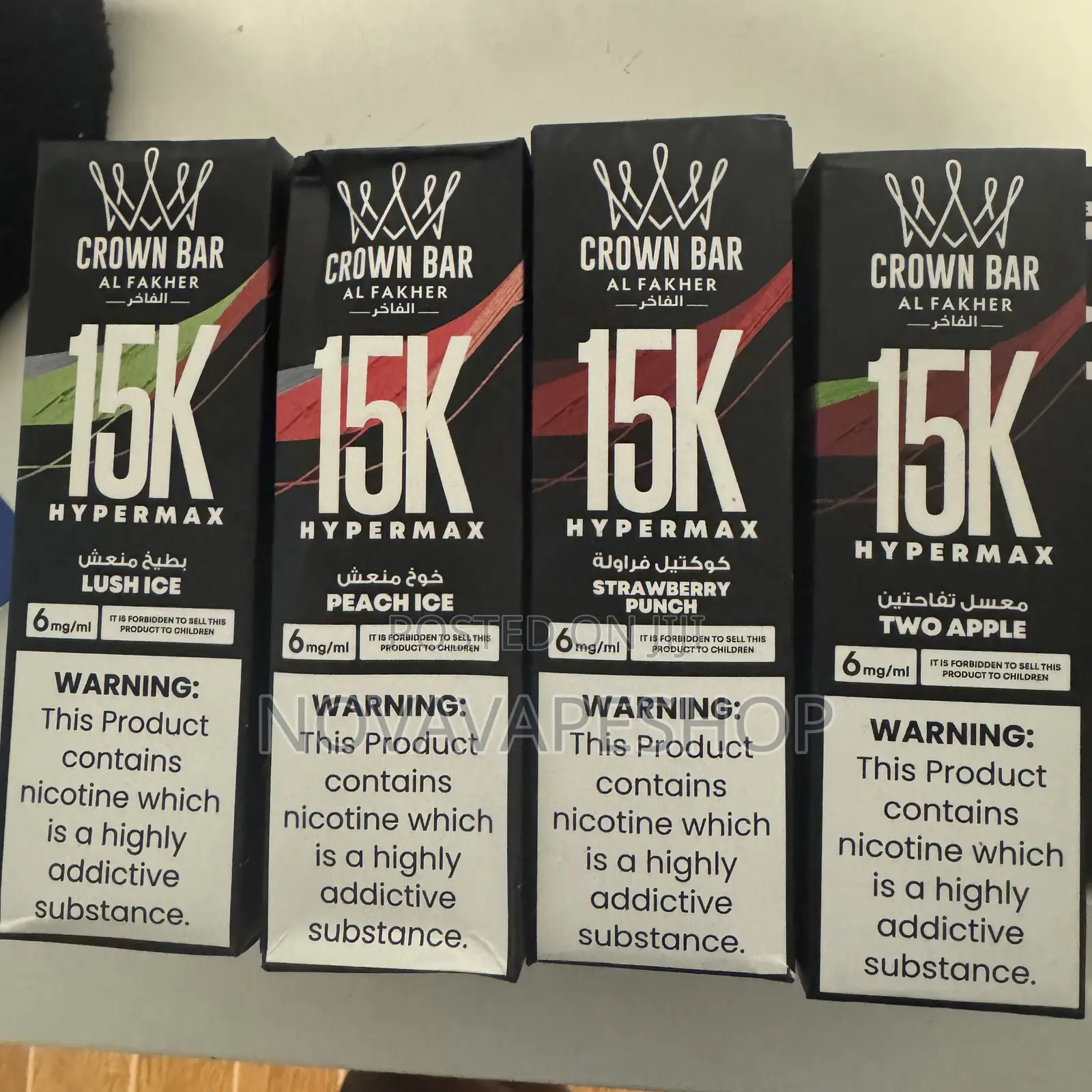 Alfakher Crown Bar 15000 Puff Vape