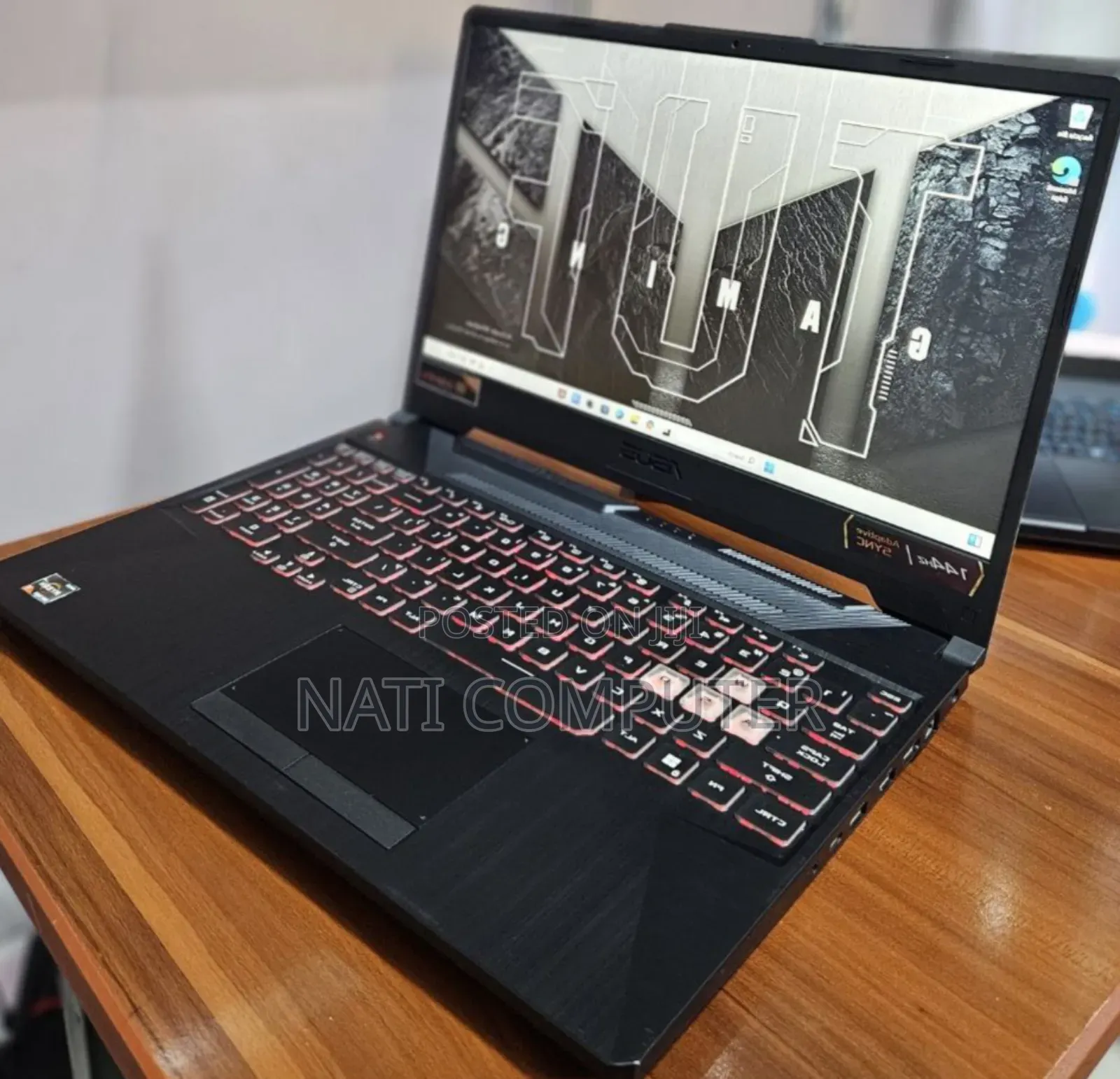 New Laptop Asus TUF Gaming A15 16GB AMD Ryzen 7 SSD 512GB