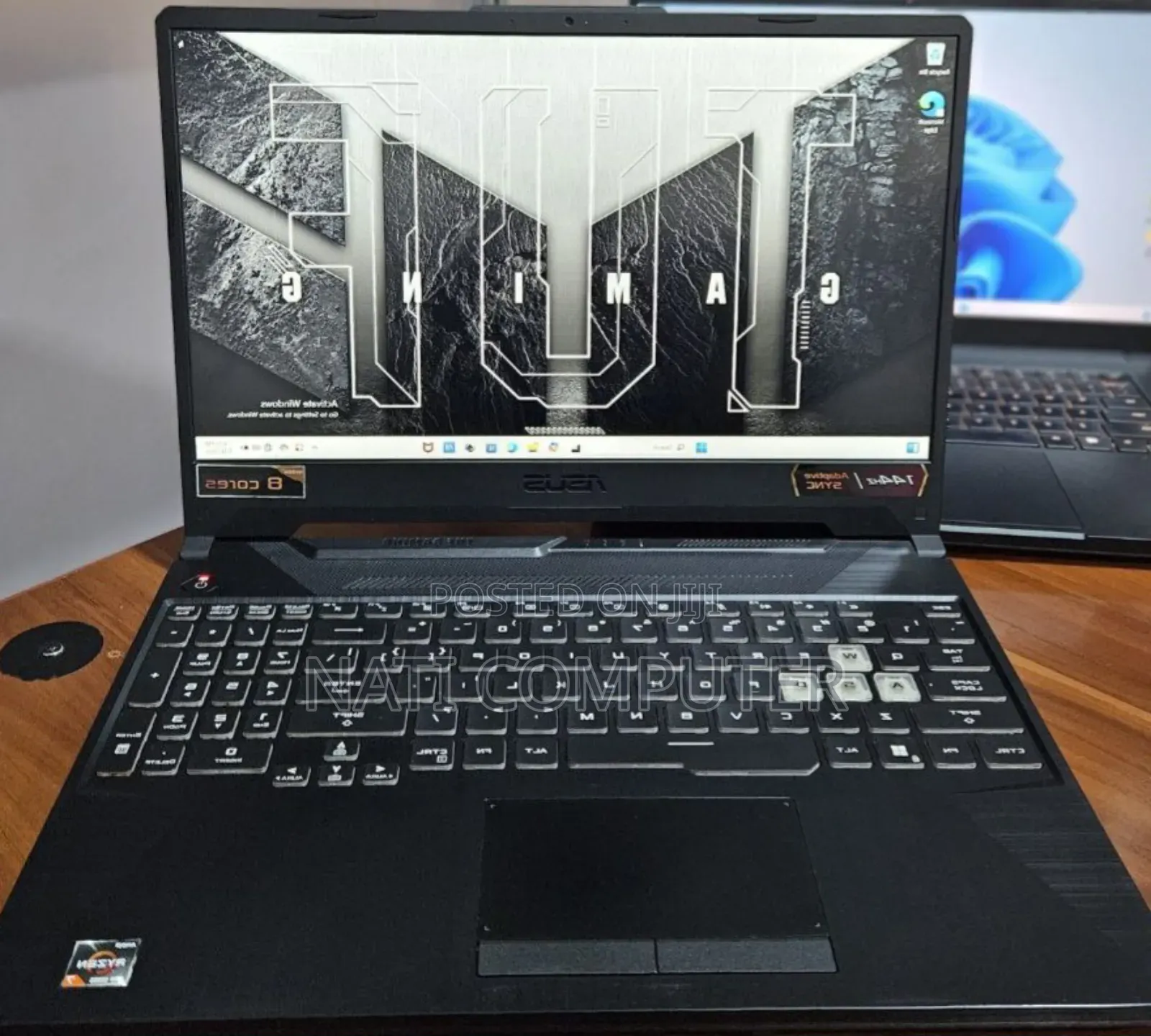 New Laptop Asus TUF Gaming A15 16GB AMD Ryzen 7 SSD 512GB
