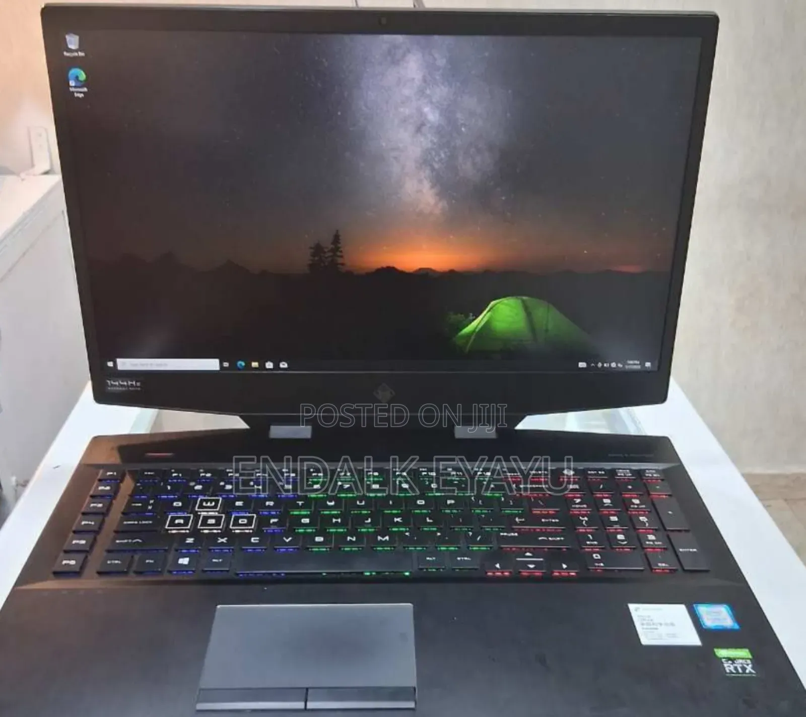 New Laptop HP Omen 17 16GB Intel Core I7 SSD 1T