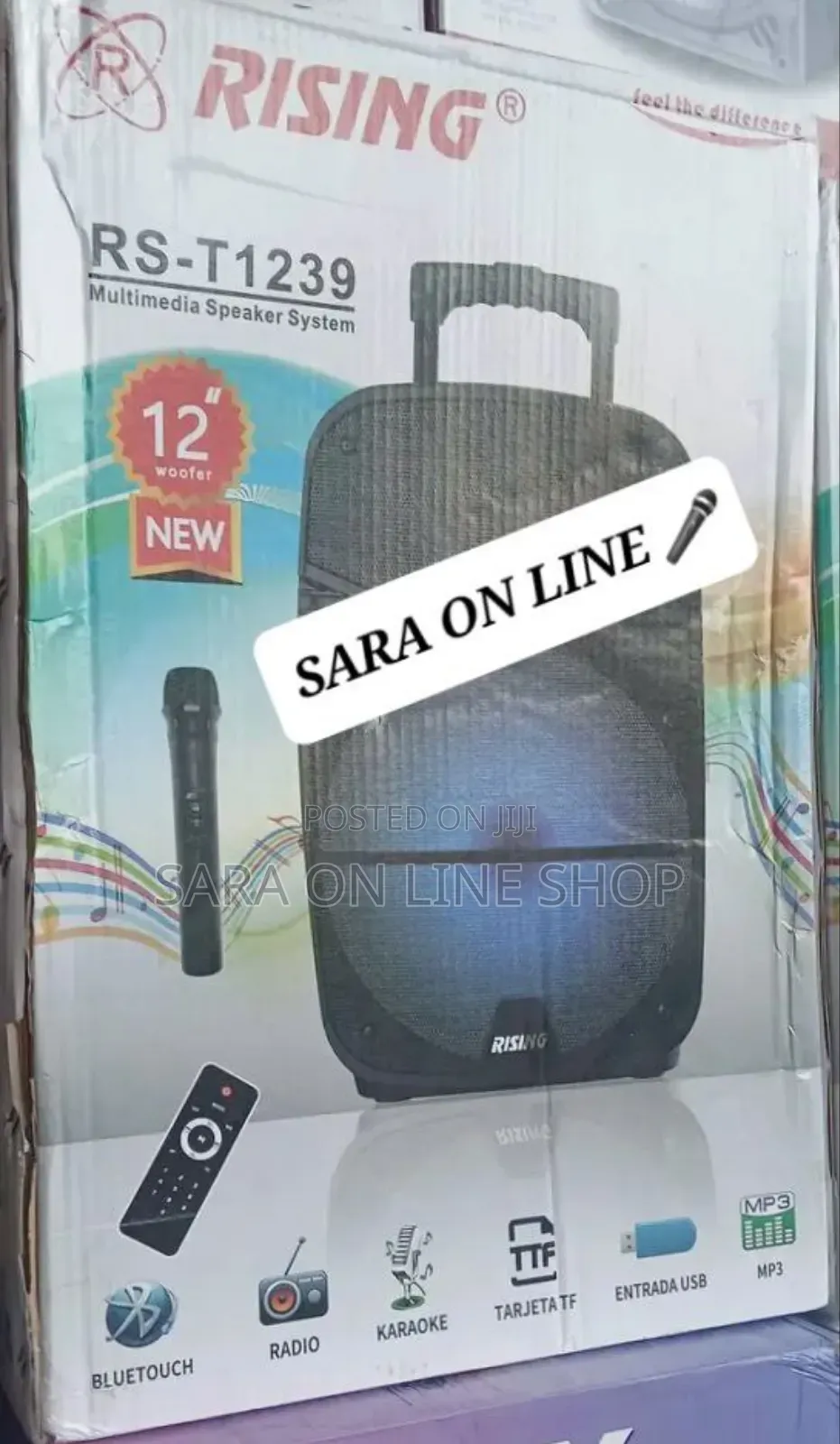 Rising Rs-T1239 Orignal Speaker 12inch ■5year Warranty